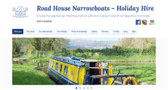 Desktop Screenshot of narrowboats-wales.co.uk